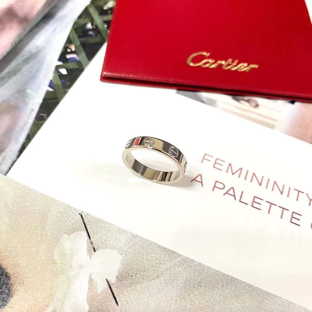卡地亚戒指 卡地亚超级无敌经典的love系列～经典到全宇宙都