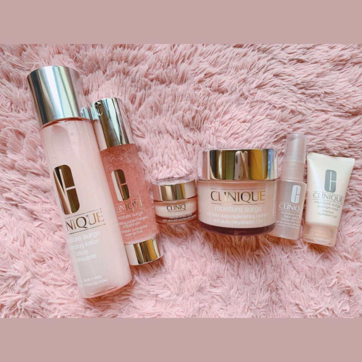 海淘开箱🎁刚收到的，Clinique倩碧的整套水磁场保湿系