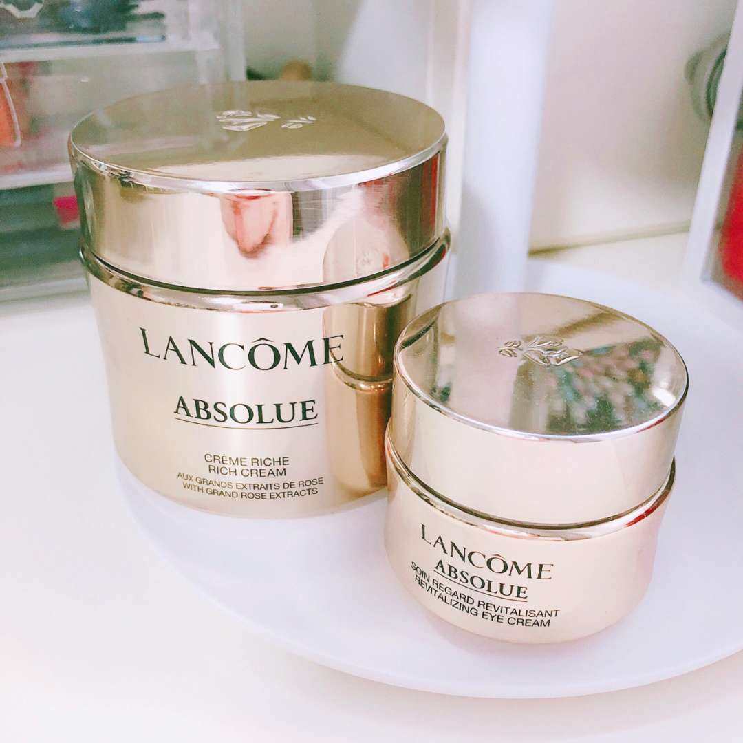 Lancome兰蔻菁纯系列✨面霜、眼霜，我的本命最爱💝  