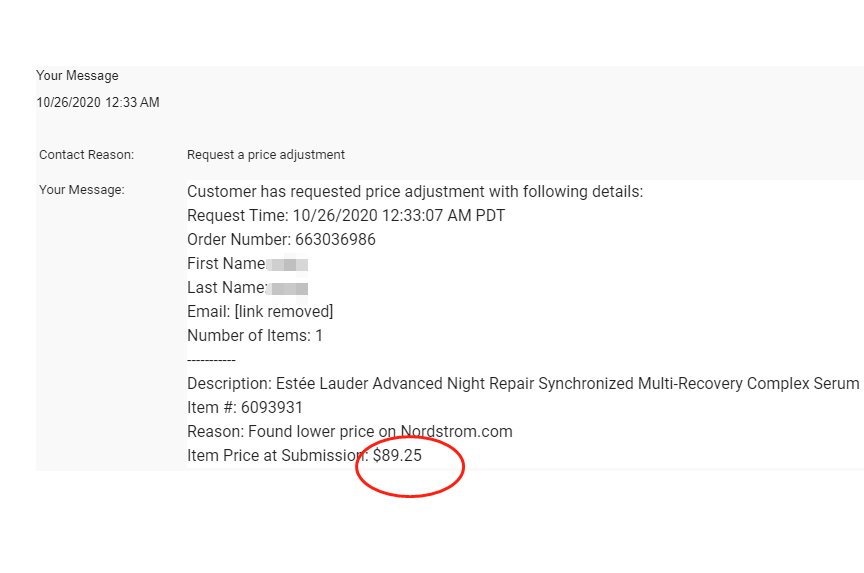 原ND可以申请price adjustment价格保护！刚买