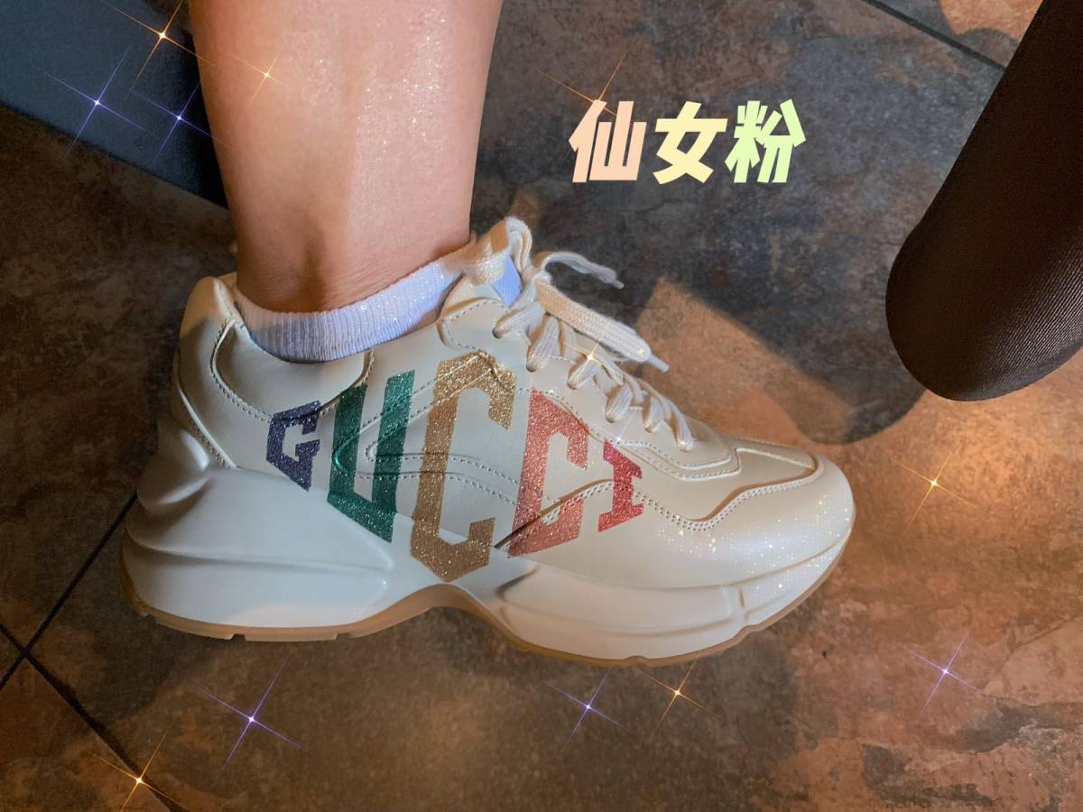 国庆8天乐🔆🔆🔆Gucci 老爹鞋 仙女粉 💕  有