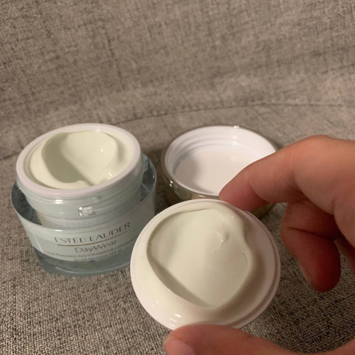 雅诗兰黛小黄瓜面霜  ✨这个雅诗兰黛小黄瓜面霜是我这次换物换