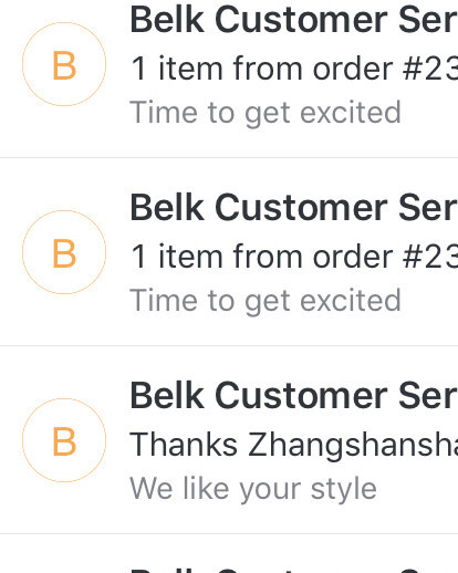 膜拜Belk 真心搞不懂Belk家的物流🤔，你说一个订单里