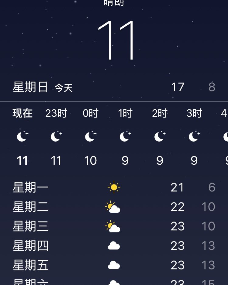 国庆第四天 你那里什么温度 昨晚就开始降温了，感觉凉风飕飕的