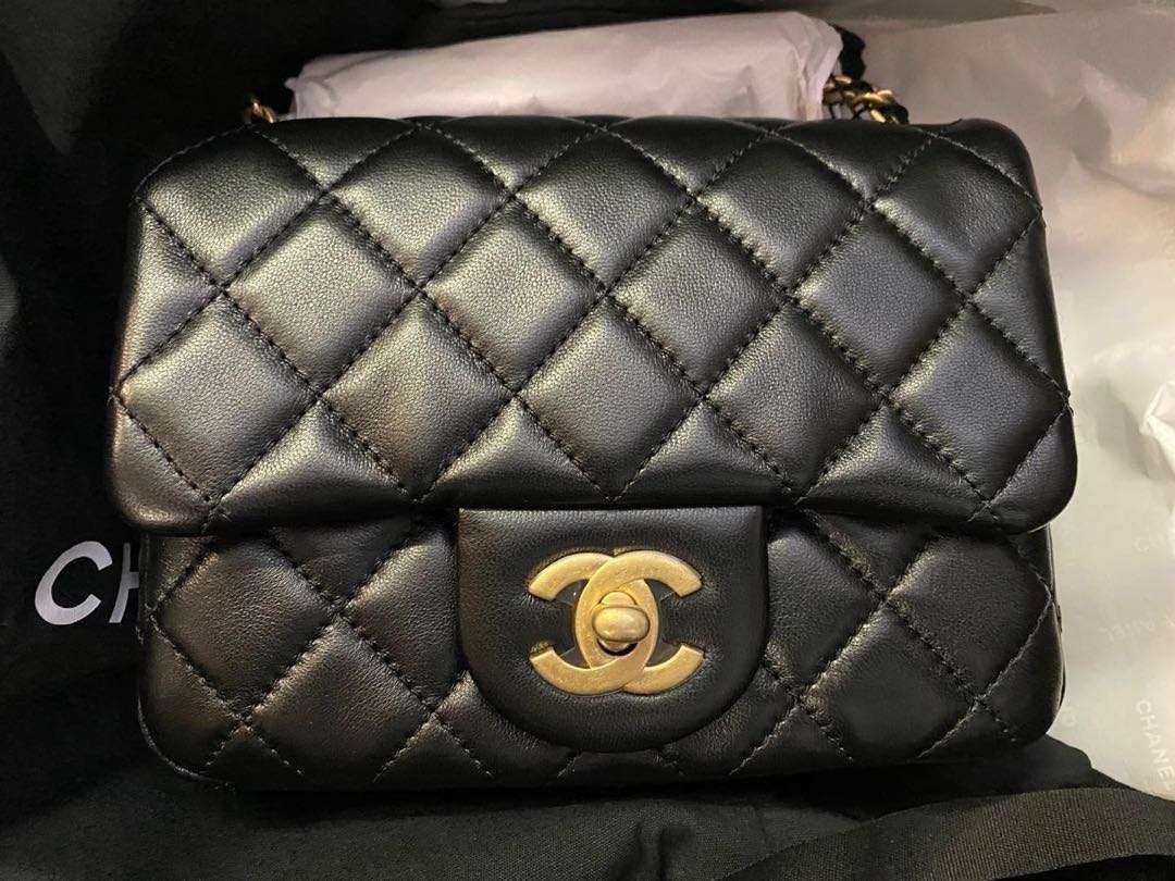 国庆八天乐🌾分享最近入的香奈儿经典款CF包  因为已经有一