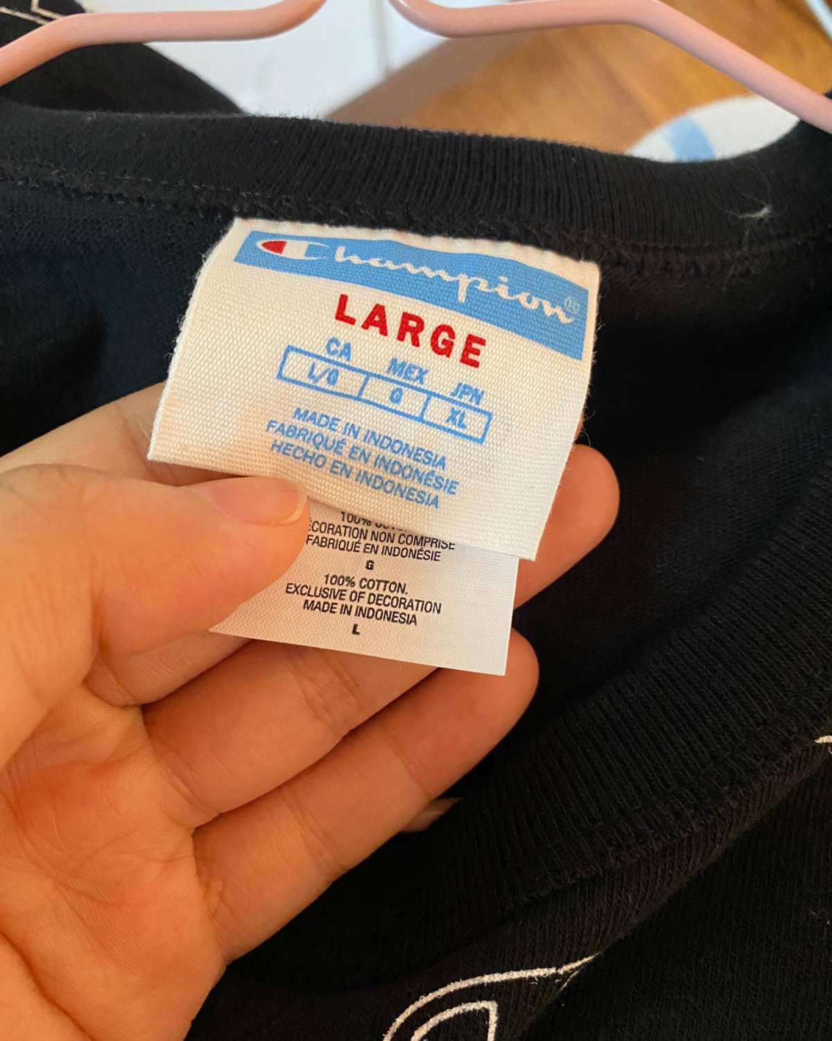 海淘惊喜---白嫖的冠军T恤😋 🔺衣服是之前ebay的冠