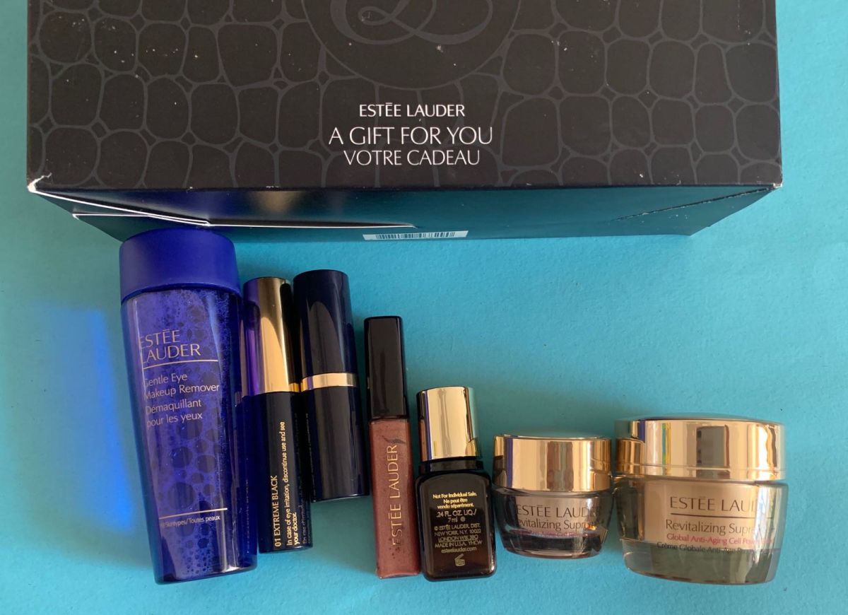 雅诗兰黛智妍七件套 200雅诗兰黛小黄瓜七件套 135 海蓝之谜五件套