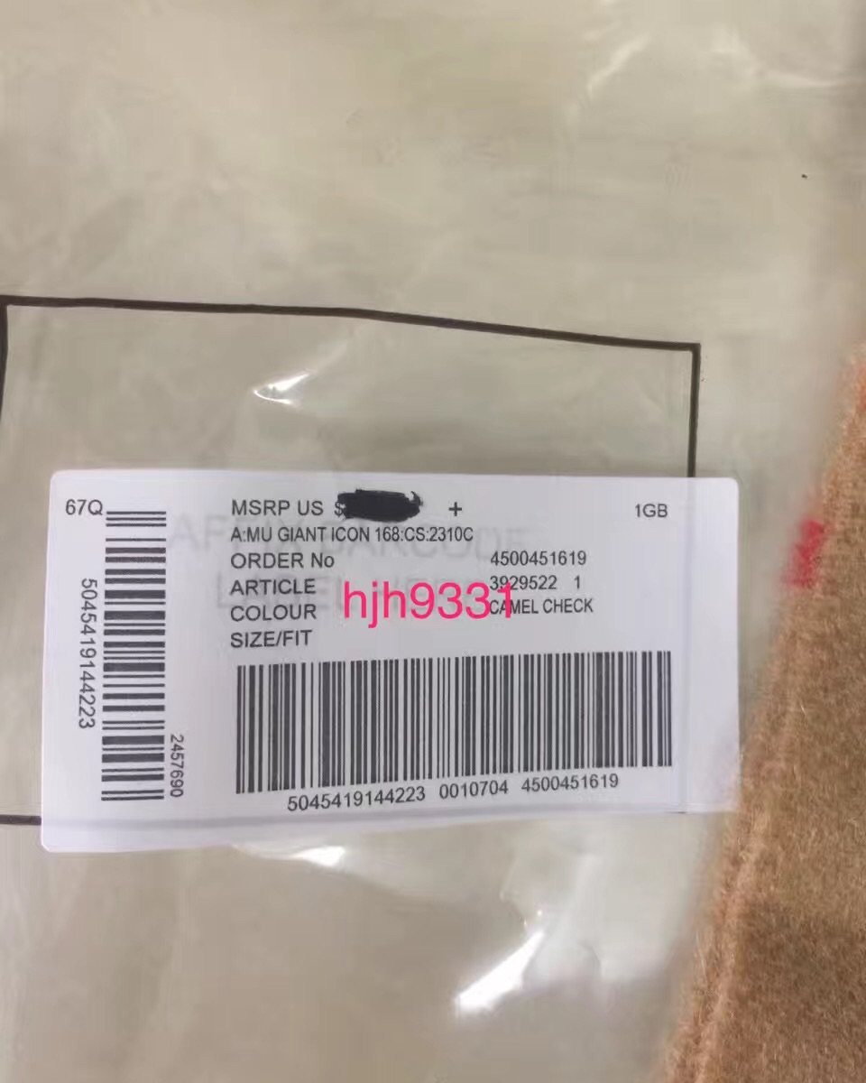 海淘开箱——burberry羊绒围巾  💖💖这款是之前尼