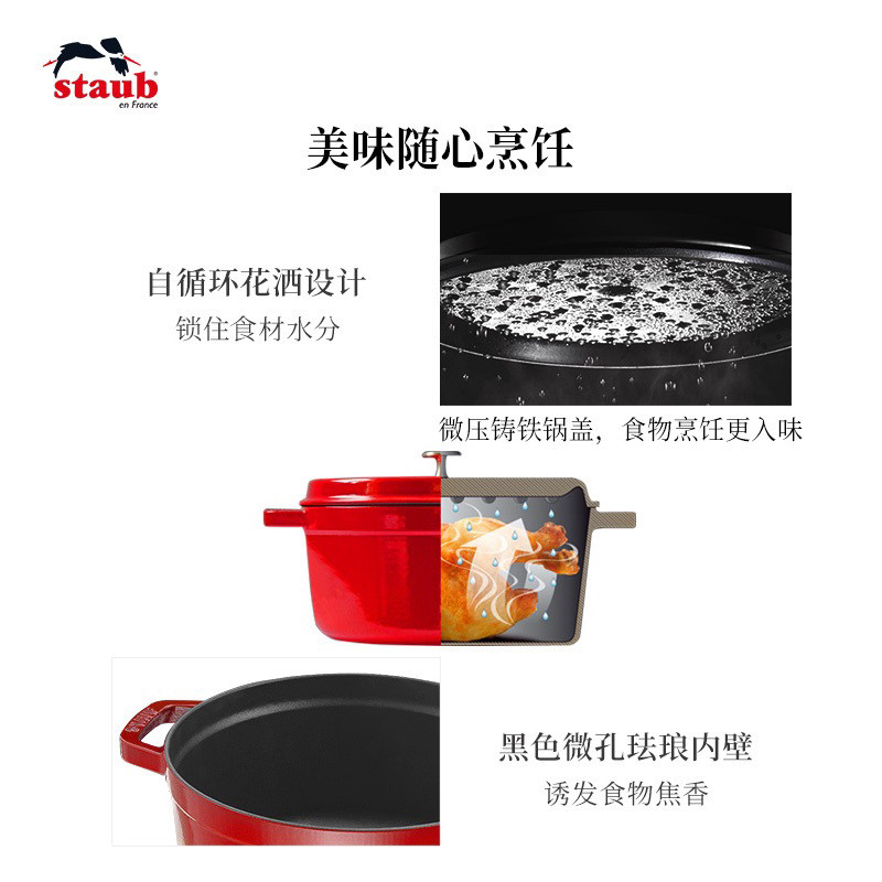 亚马逊海外购值得买之staub铸铁锅  ✨我实在太喜欢sta