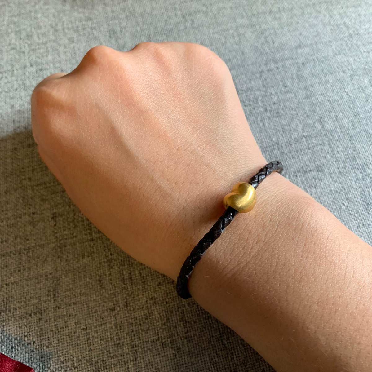 周生生心型转运珠手链  ✨这款周生生心型转运珠手链已经买好久
