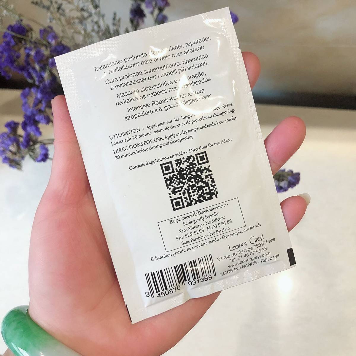 亚马逊小众优品——法国leonorgreyl修护发膜  ❤️