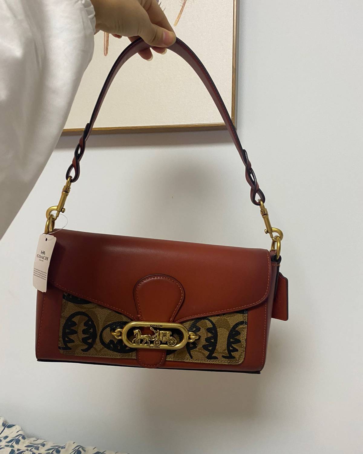 COACH&GUANG YU联名款JADE腋下包👜 ⚡最近