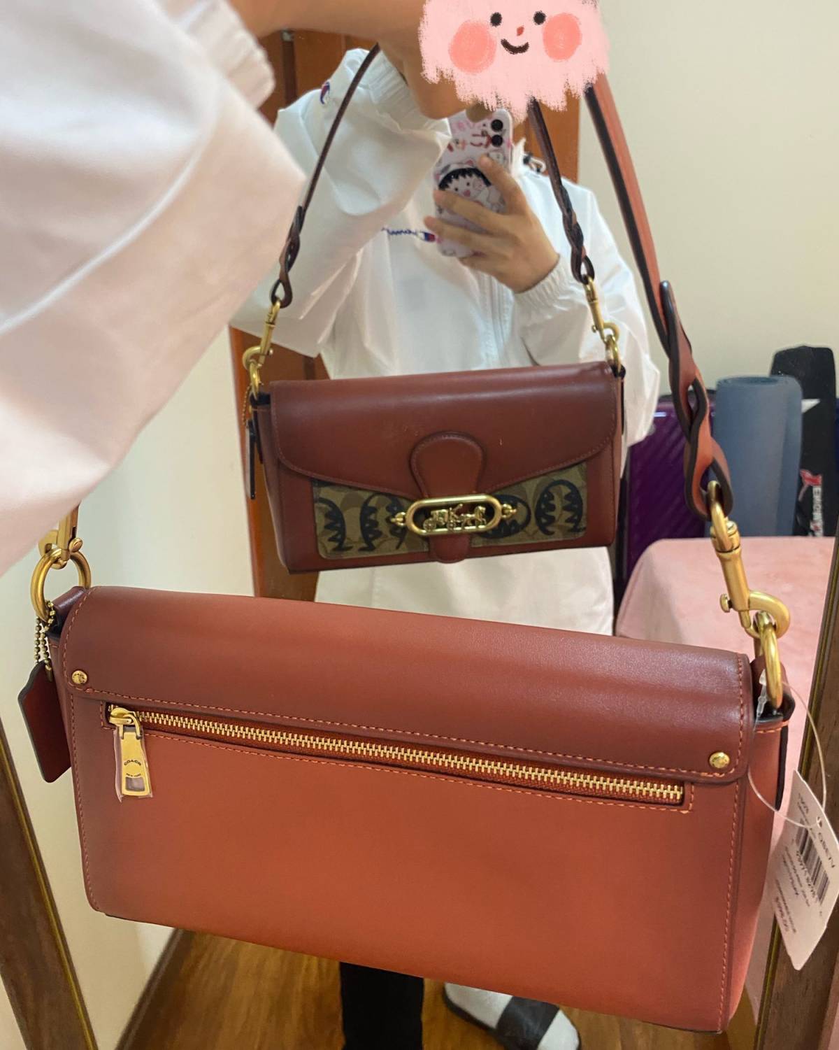 COACH&GUANG YU联名款JADE腋下包👜 ⚡最近