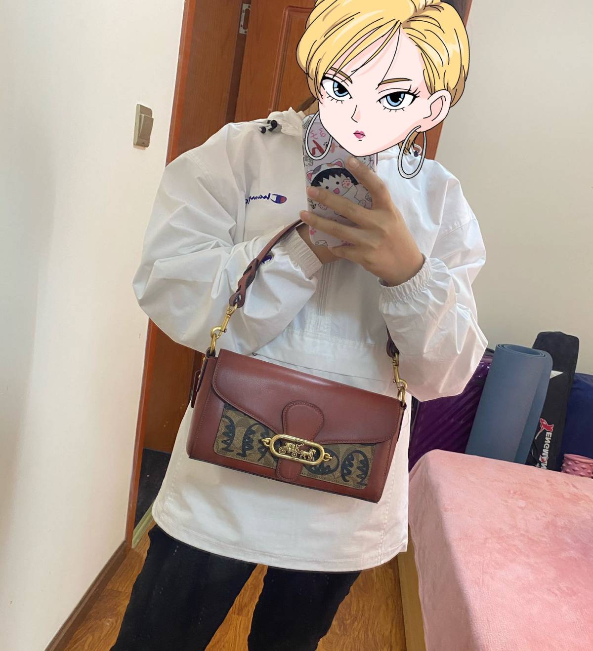 COACH&GUANG YU联名款JADE腋下包👜 ⚡最近