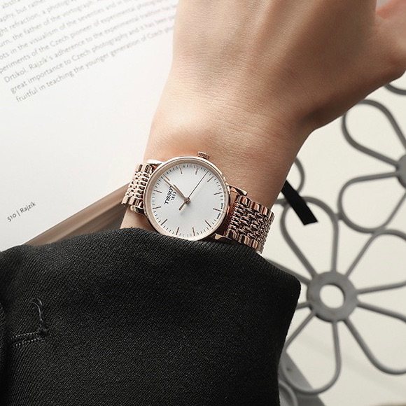 亚马逊海外购值得买之 Tissot玫瑰金不锈钢女式手表   