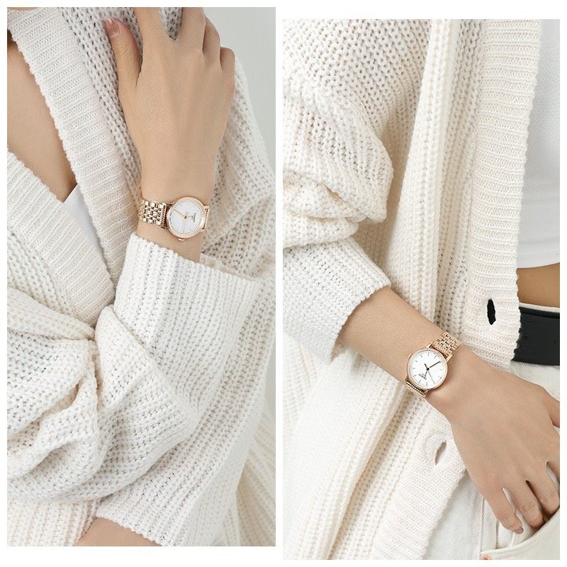 亚马逊海外购值得买之 Tissot玫瑰金不锈钢女式手表   