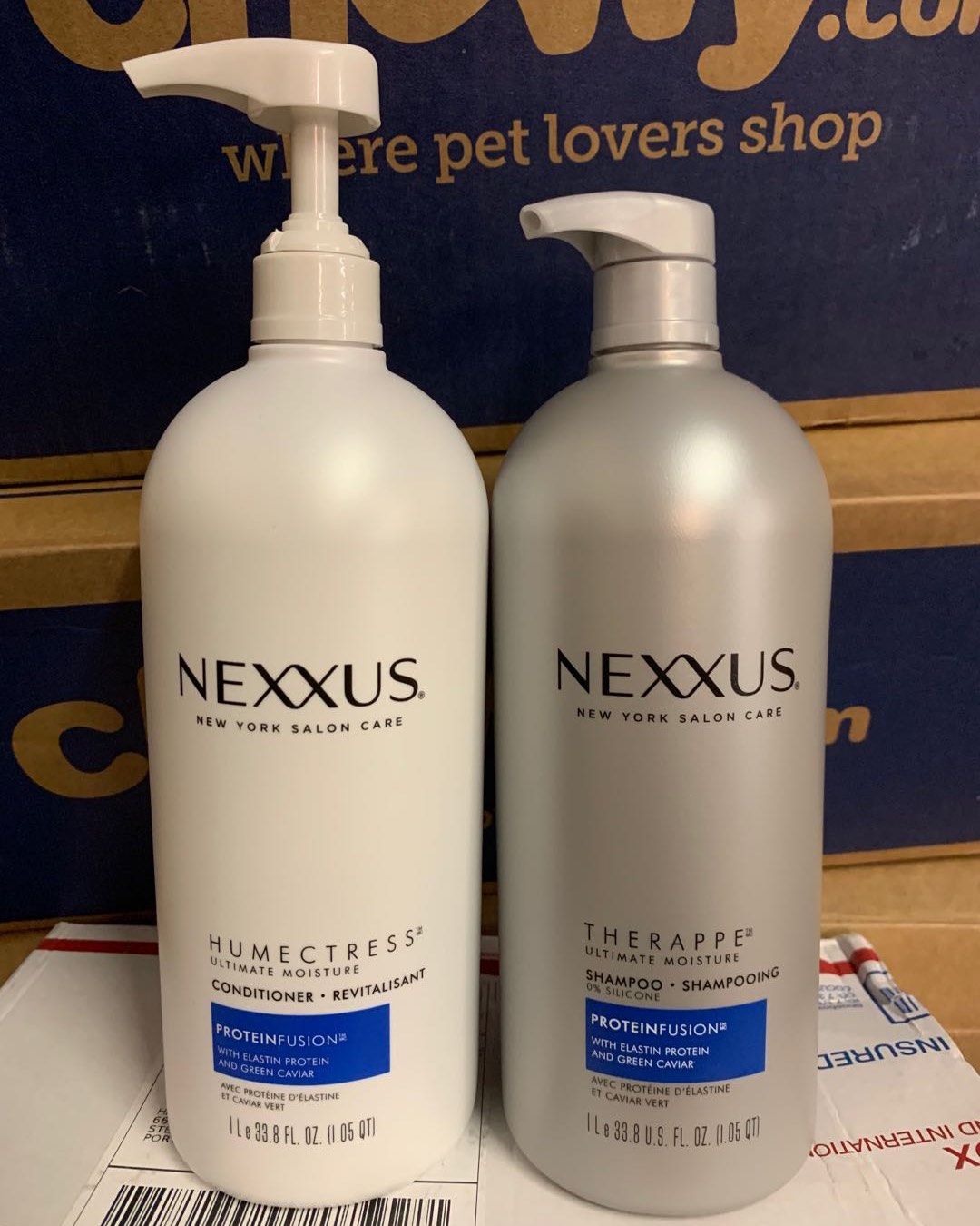 nexxux酱弹性蛋白滋养保湿洗发水护发素套装 必须要的一款