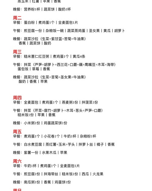 day3～谭维维食谱 🍭今天给大家分享的是谭维维身食谱，这