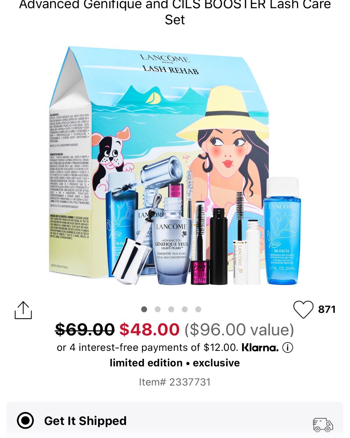 🌸北美丝芙兰Sephora兰蔻套装折扣#黑五折扣#  🌟