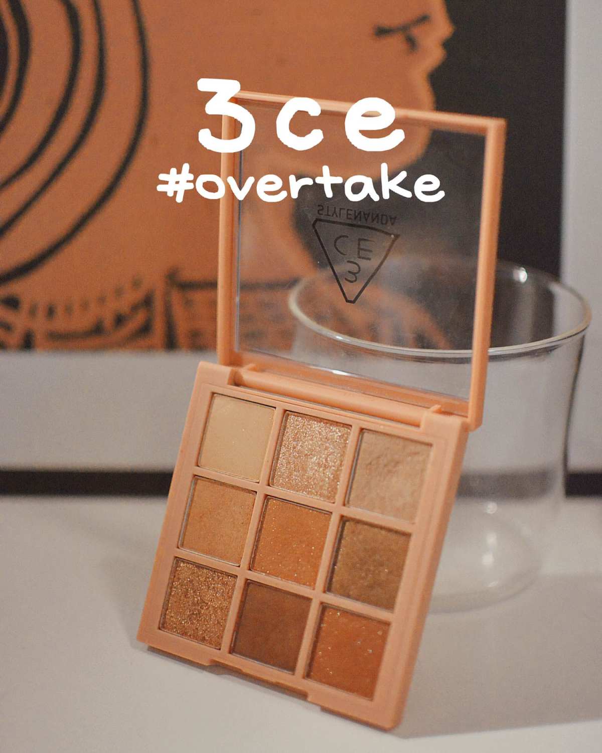 👀3ce #overtake 眼影盘👀 目前使用最最频繁