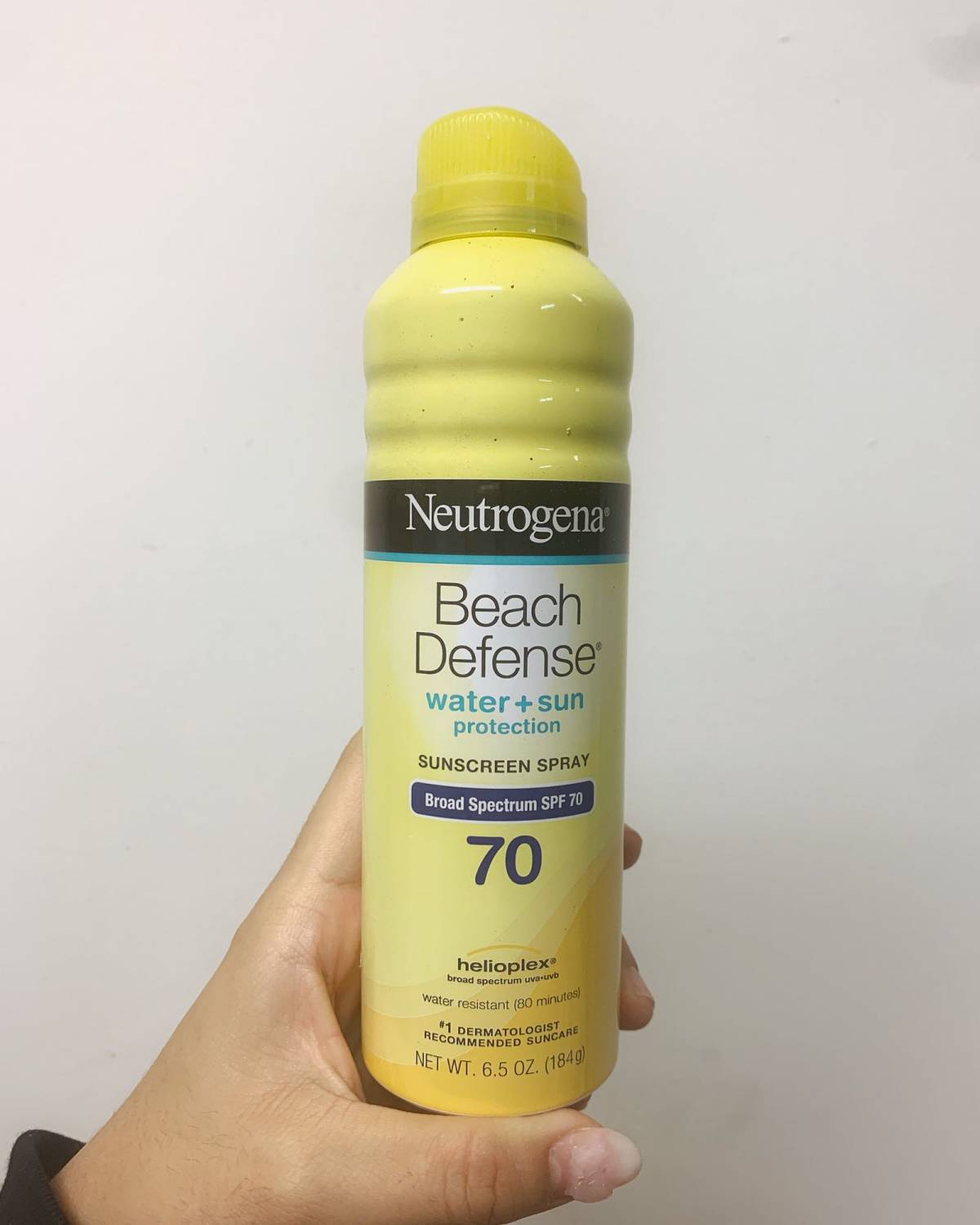 美国Neutrogena露得清喷雾spf70  可以用全身的