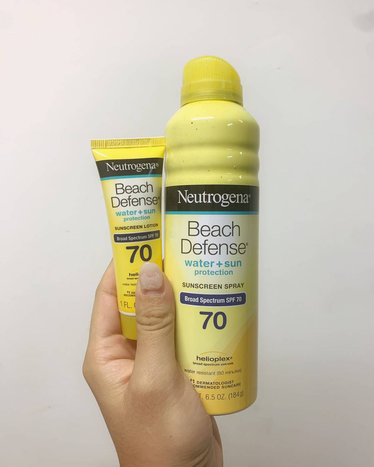 美国Neutrogena露得清喷雾spf70  可以用全身的