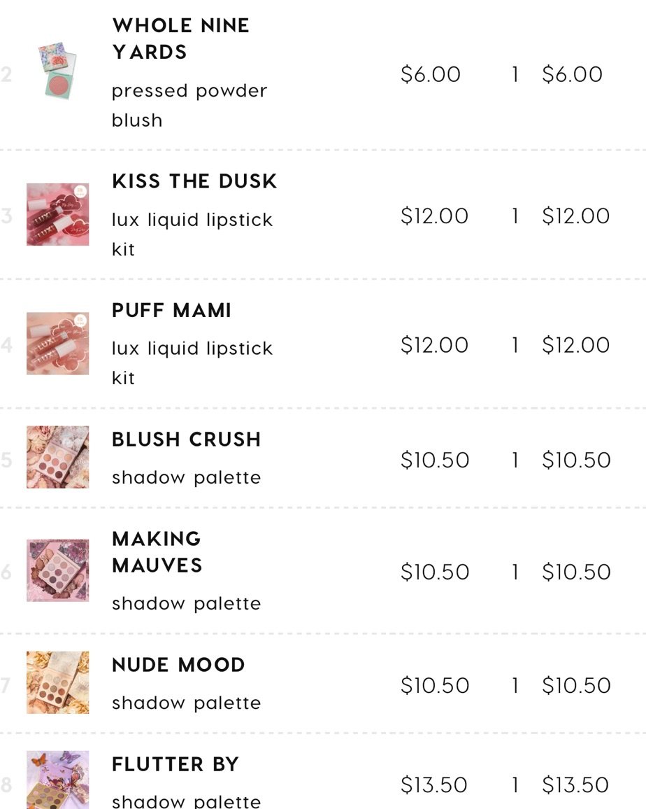 干啥啥不行 买买买第一名 Colourpop是我接触彩妆以来