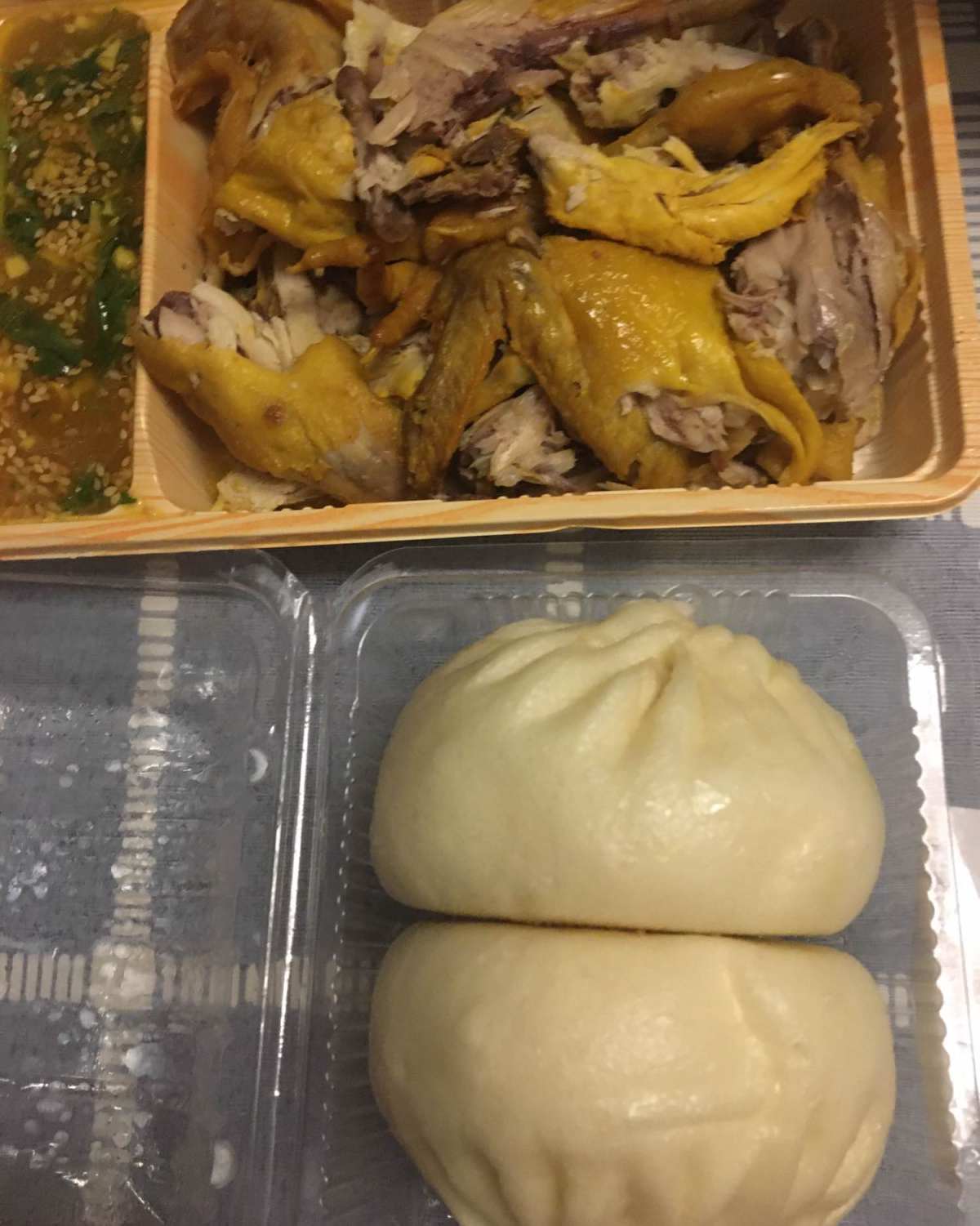 Day 3 早晨起来称重发现比昨天多了一斤多，有点心，估计是
