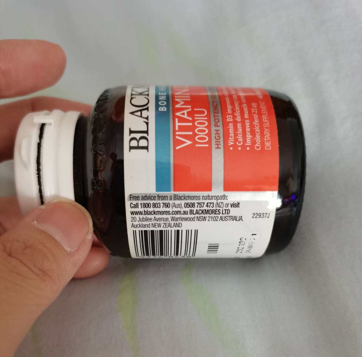 运通卡黑五剁手清单之BLACKMORES维生素D3胶丸 BL