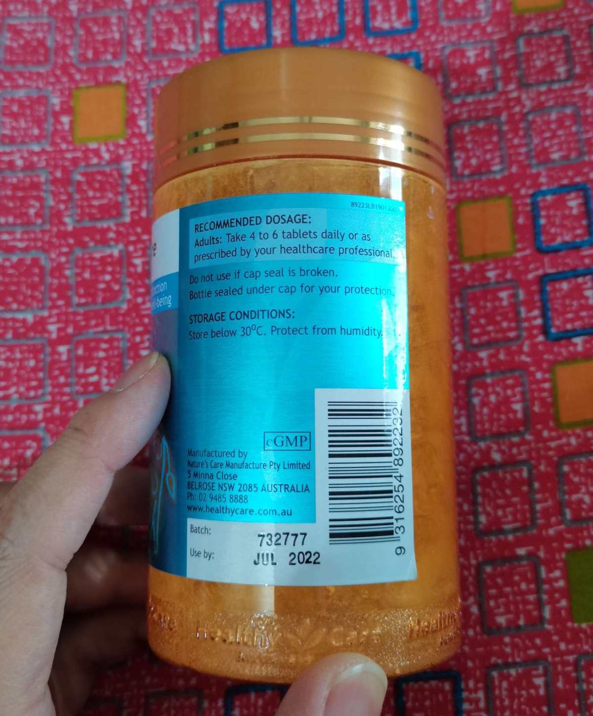 运通卡黑五剁手清单之Healthy Care牛初乳咀嚼片 牛