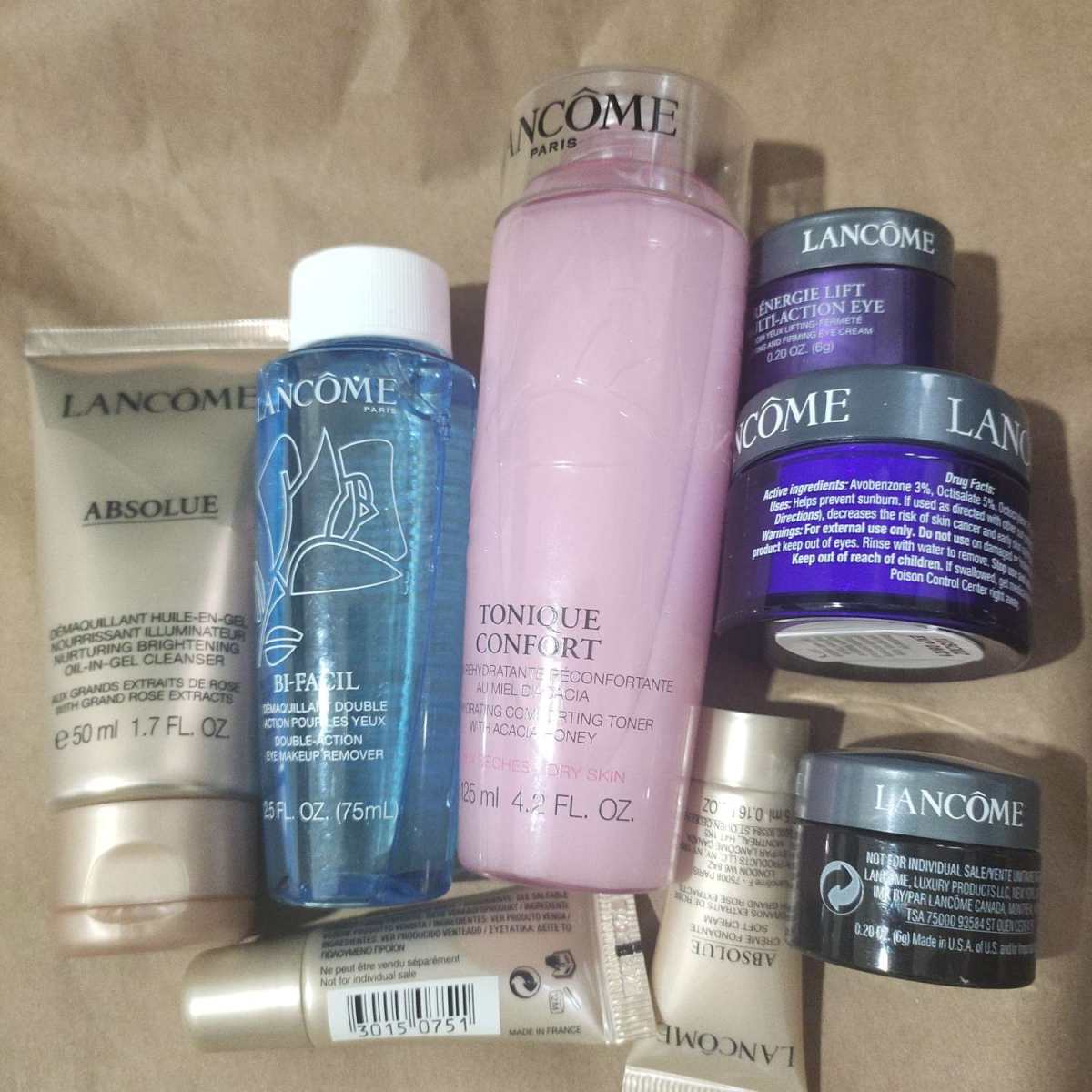 海淘常见物品称重第二弹（包含兰蔻圣诞礼包的重量）  马上黑五