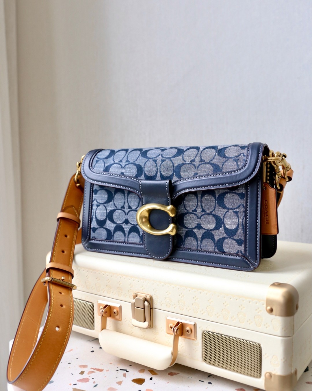 海淘开箱记！Coach tabby经典款，实体店种草，海淘7