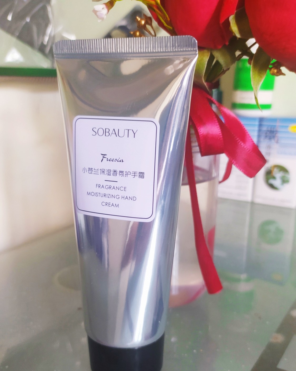 ✨Sobauty小苍兰保湿香氛护手霜  手就是第二张脸，呵护