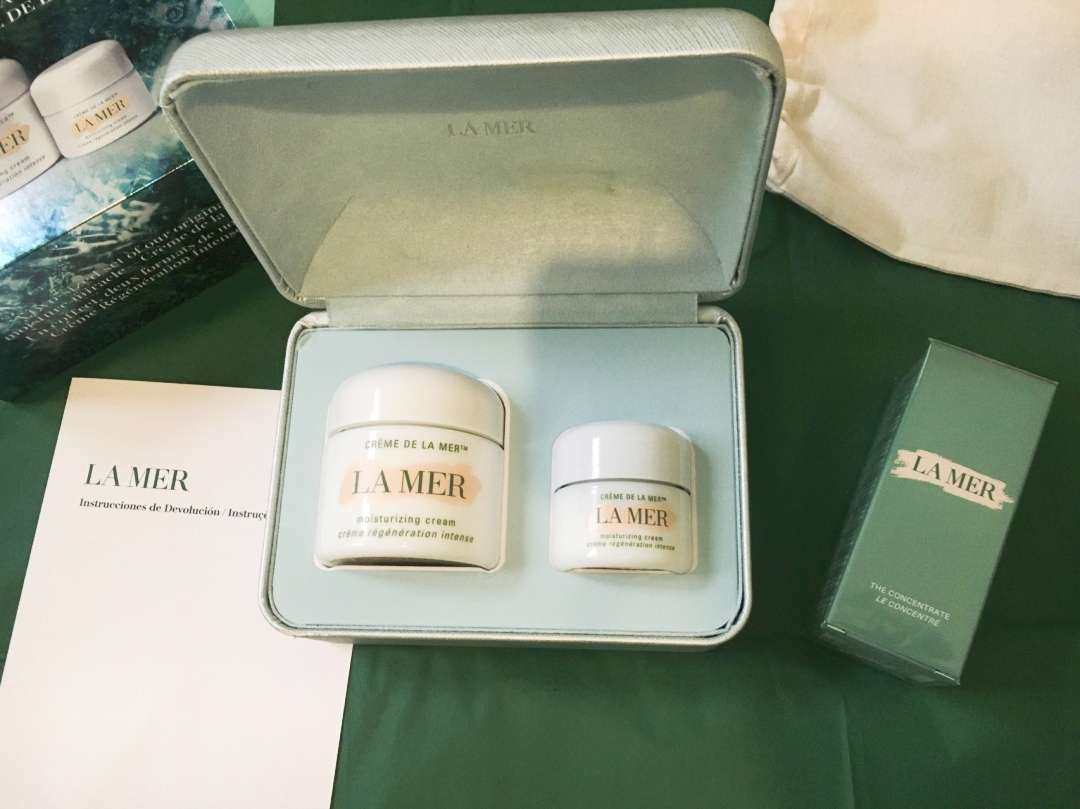 黑五海淘开箱~lamer海蓝之谜神奇面霜套盒，简直太划算了 