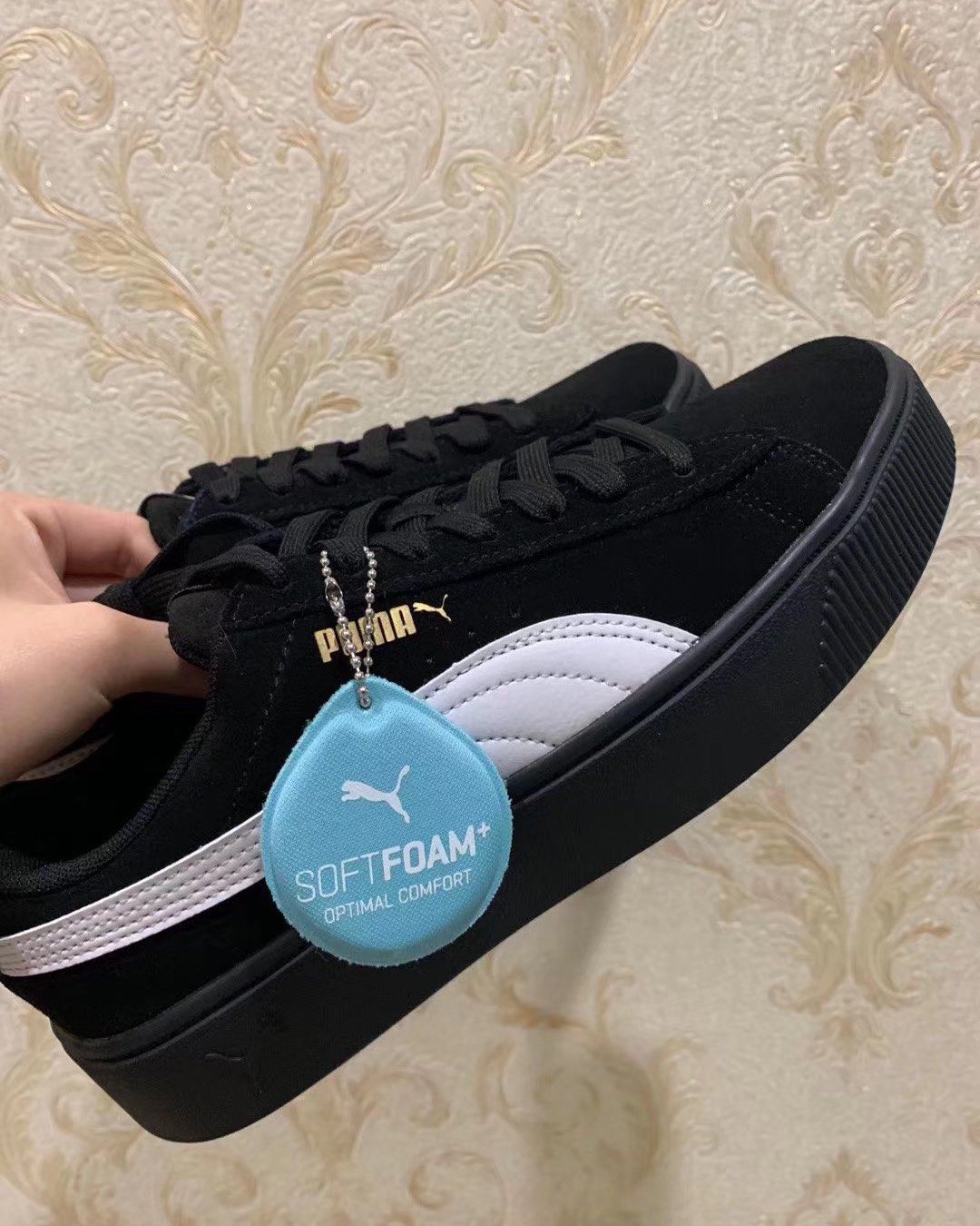 现货，37.5码 PUMA彪马Vikky  stacked 