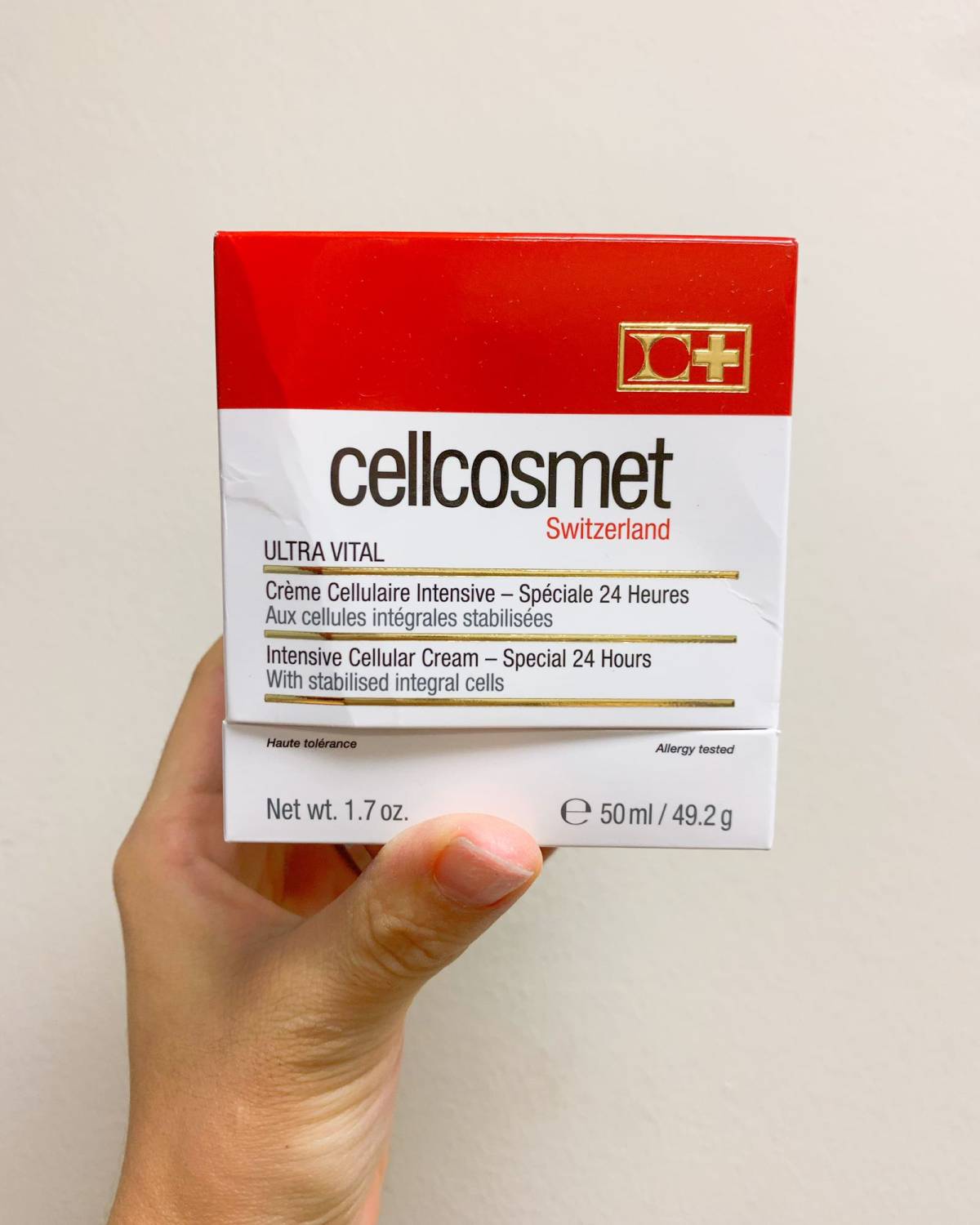 瑞士Cellcosmet瑞妍活力生机霜24小时活**抗老修复