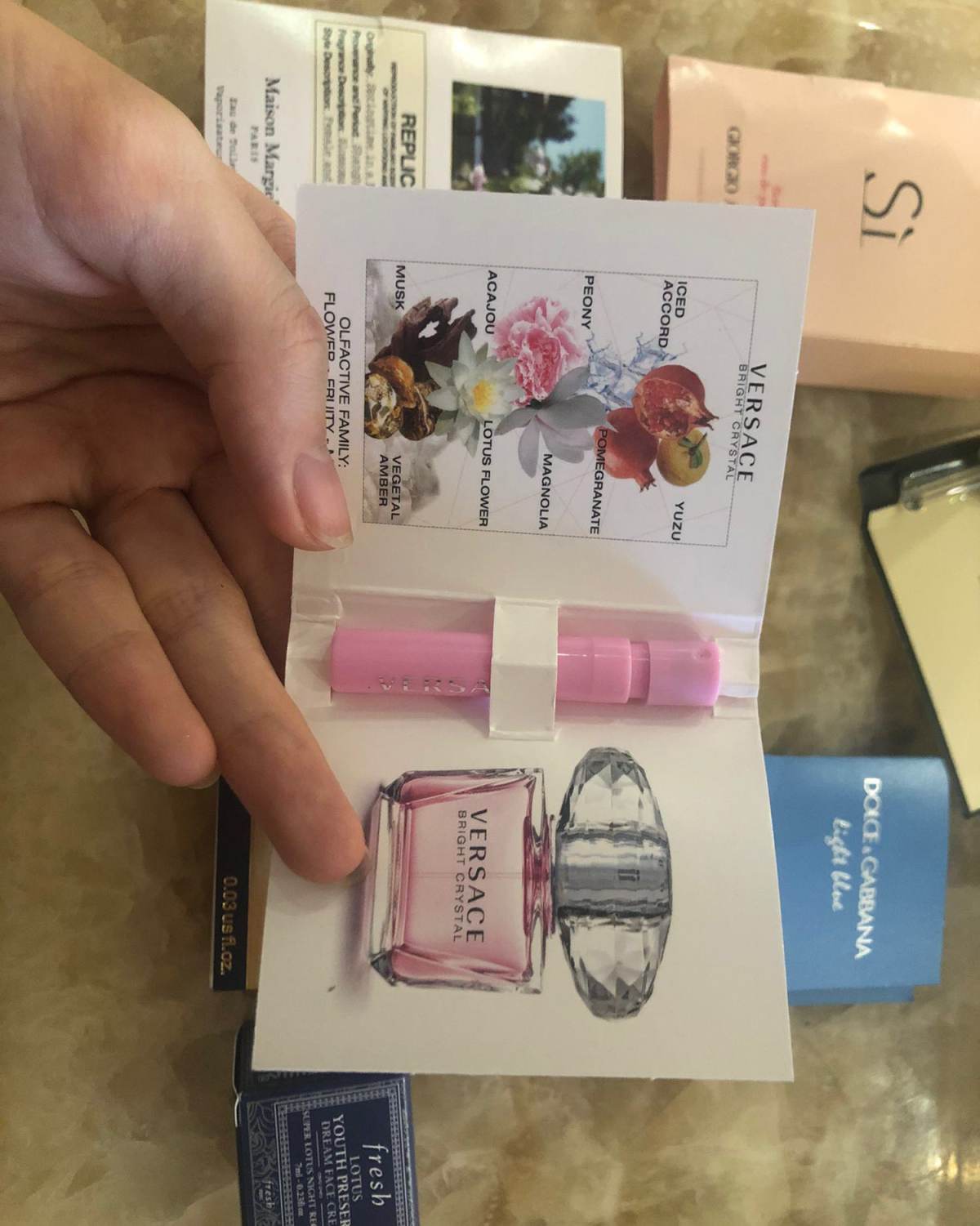 丝芙兰的小样套装 香水小样✖️7 Fresh睡莲面霜小样✖️