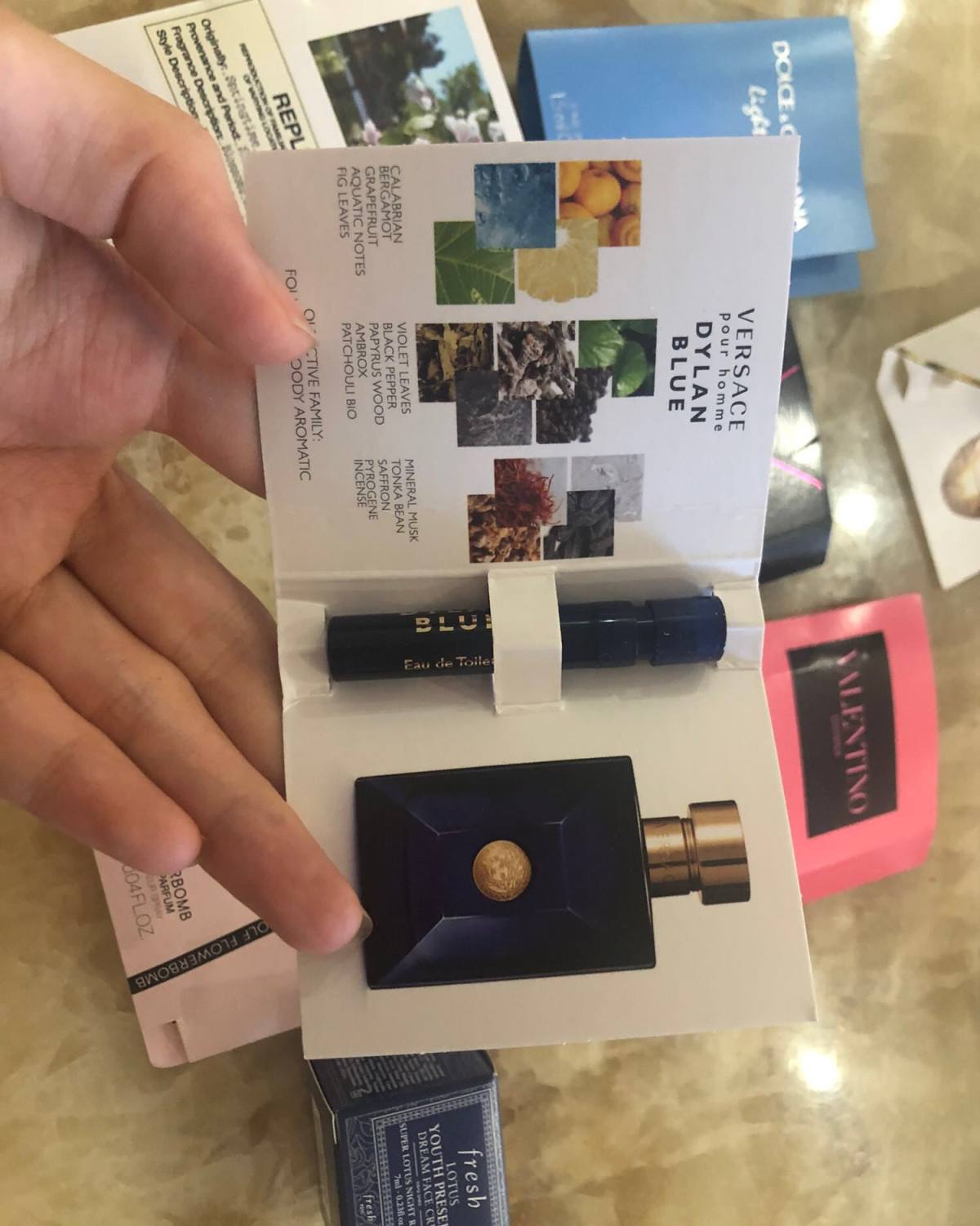 丝芙兰的小样套装 香水小样✖️7 Fresh睡莲面霜小样✖️