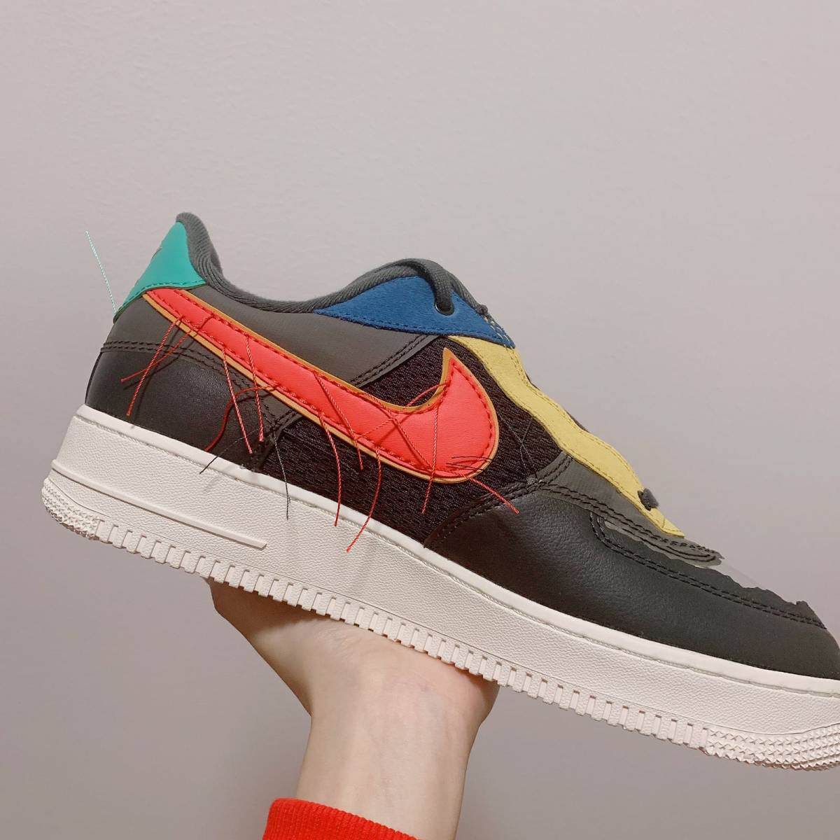 快乐开箱nike af1 黑人月 这双鞋也太好看了吧 打折还