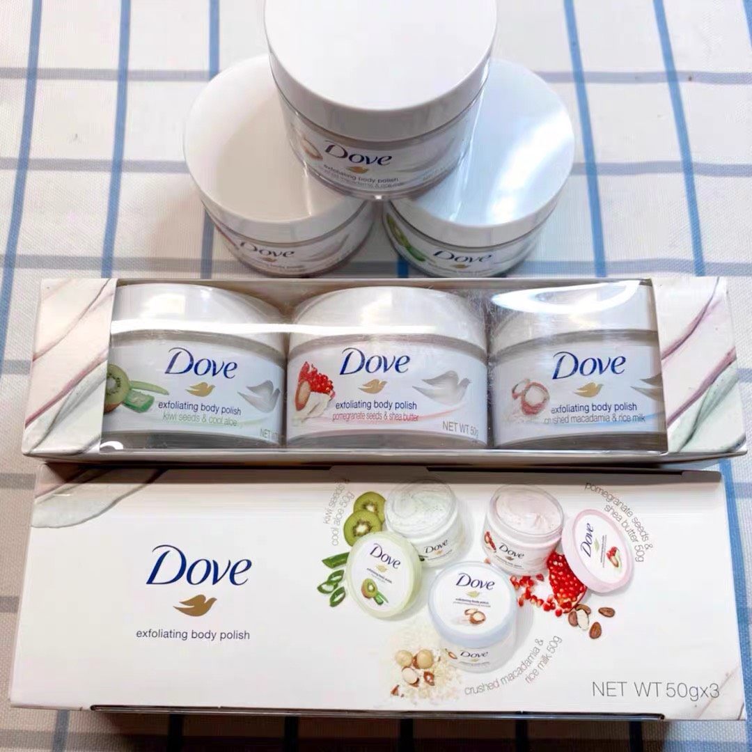 dove身体磨砂膏旅行装   ✨dove家的身体磨砂膏口碑还