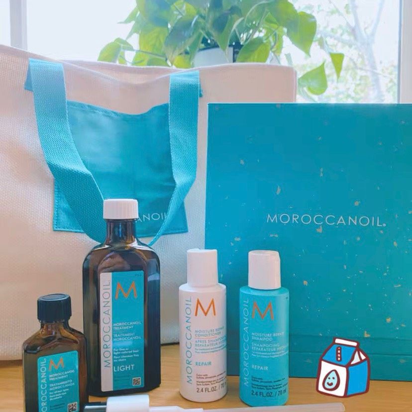 摩洛哥发油  ✨作为毛躁星人就是很依赖发油的，今年海淘一直没