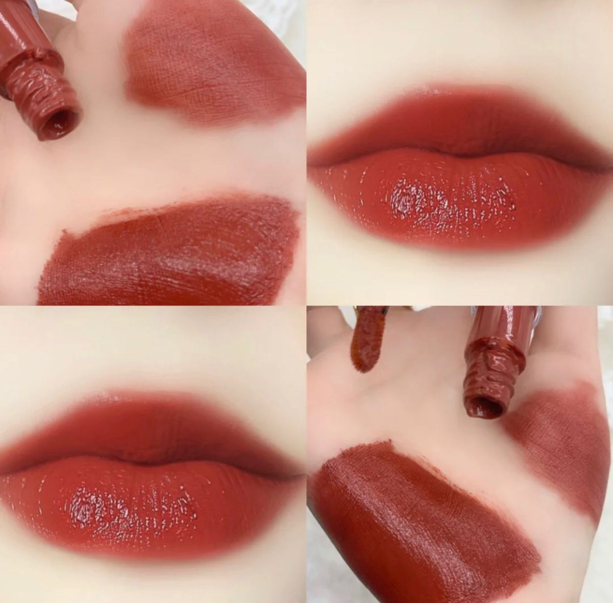 我陷在了阿玛尼206的神仙栗子红棕色里😍😍 谁说红棕只能