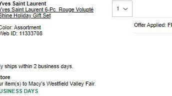 梅西YSL口红套装相当于不要钱，还送个包？没看错吧  💄女