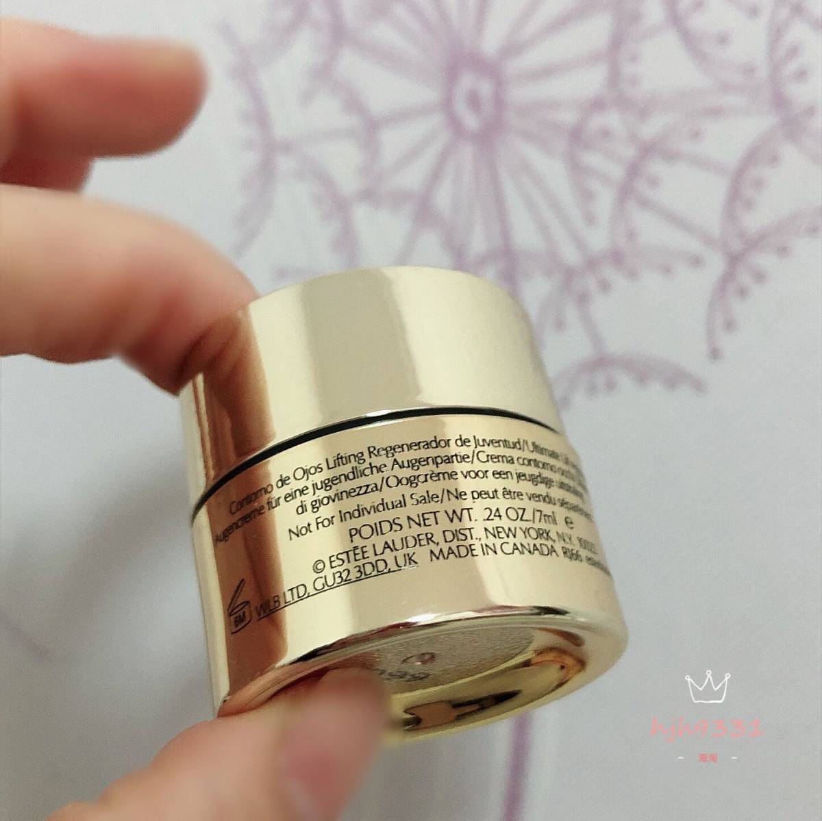 运通卡黑五剁手清单——雅诗兰黛花精粹白金眼霜 💥💥💥�