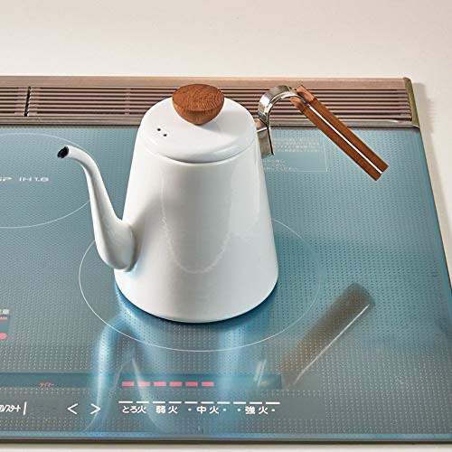 日本进口 HARIO 搪瓷制 珐琅  咖啡壶 手冲壶 水壶 