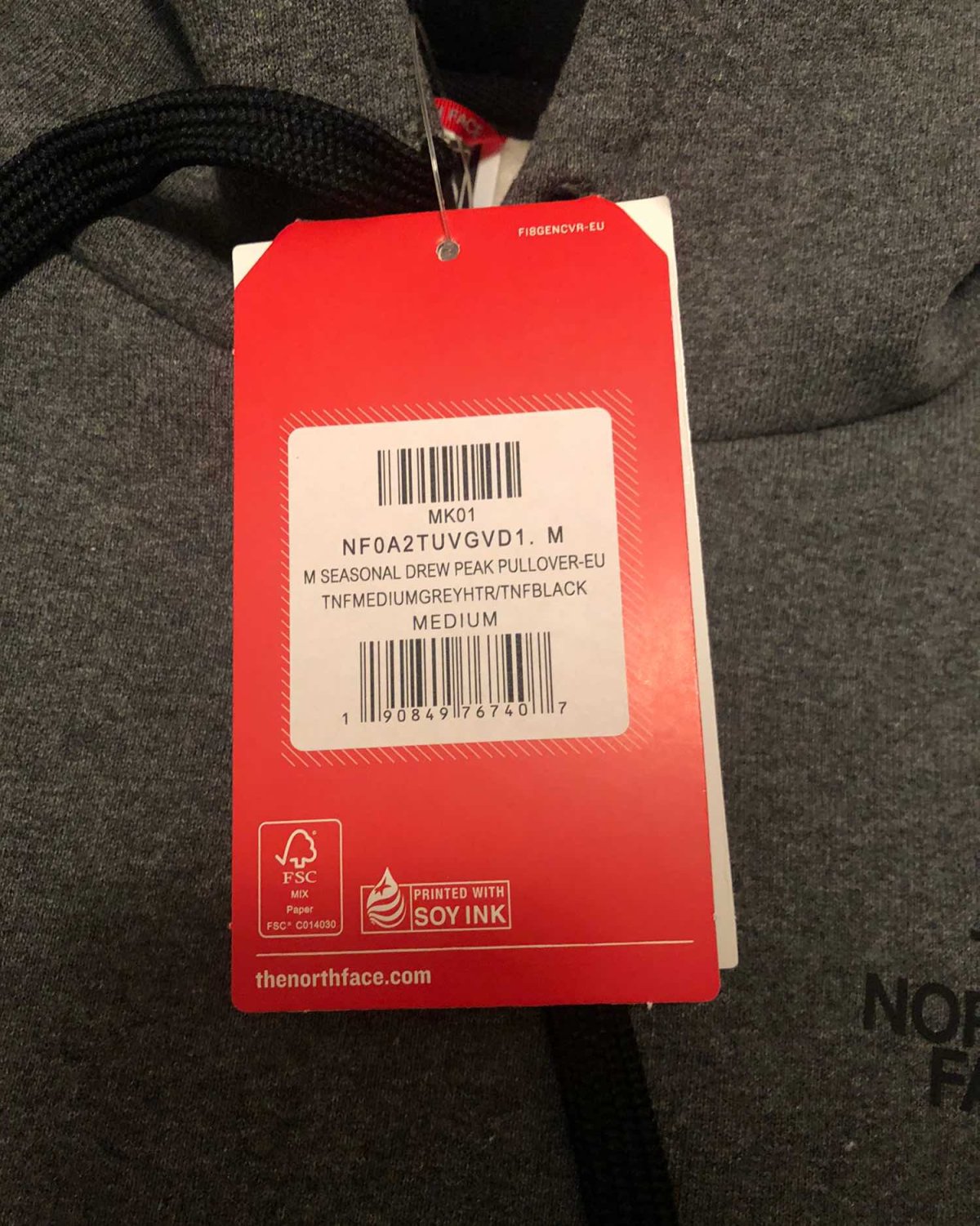 英国thehut海淘网购的The North Face Se