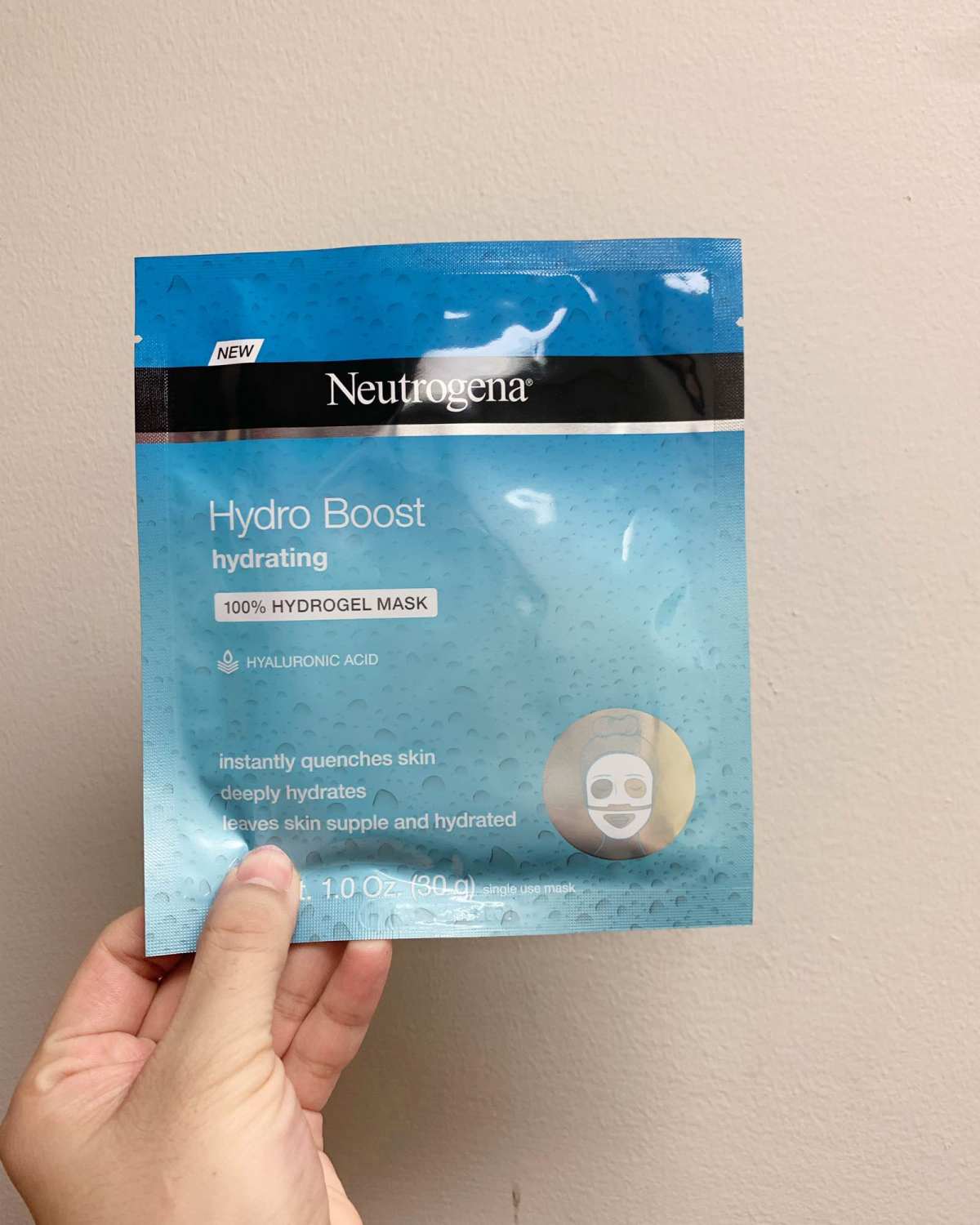 7元面膜挑战： 露得清neutrogena Hydro Bo