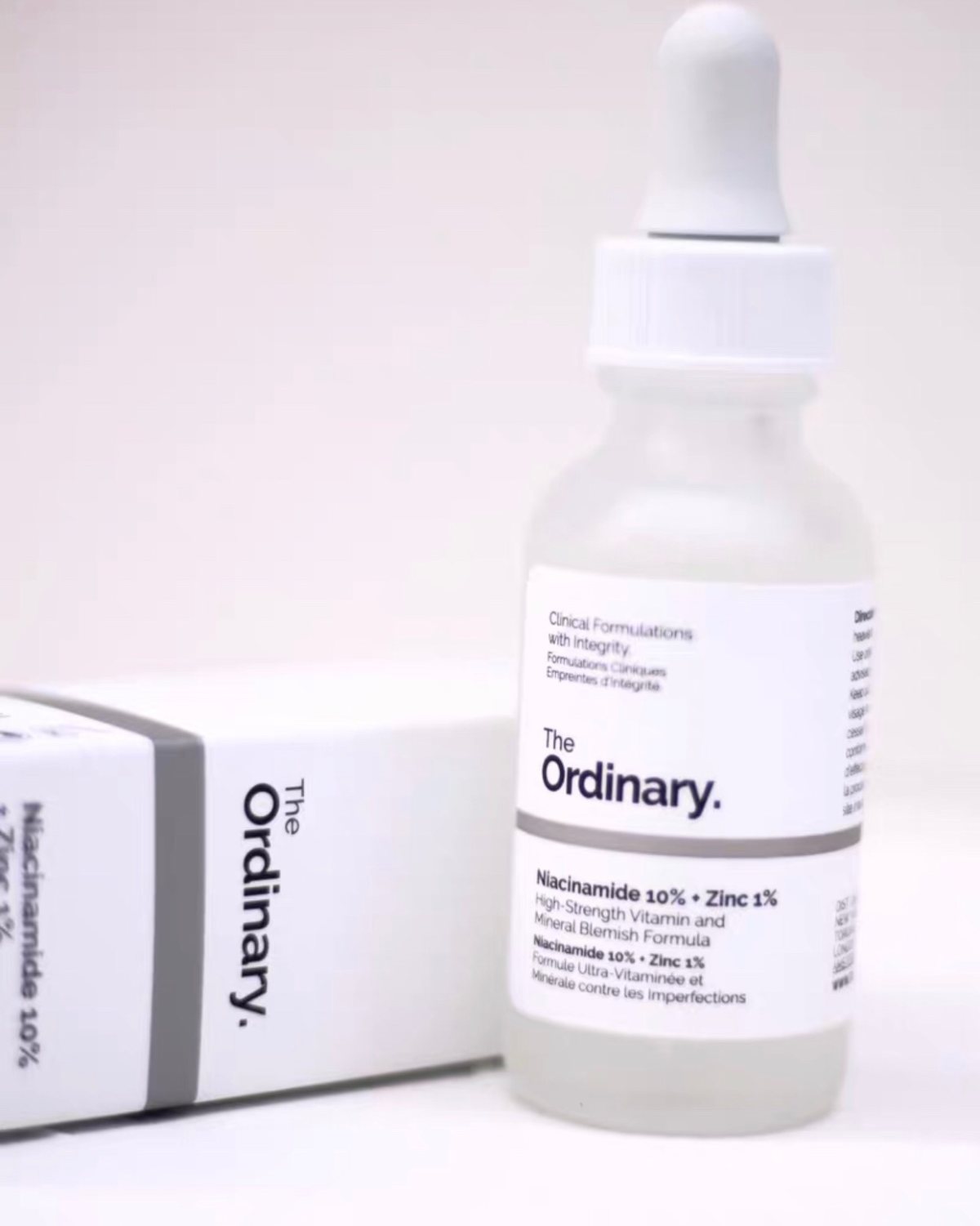 The ordinary10%烟酰胺+1%锌精华 1⃣适合肤