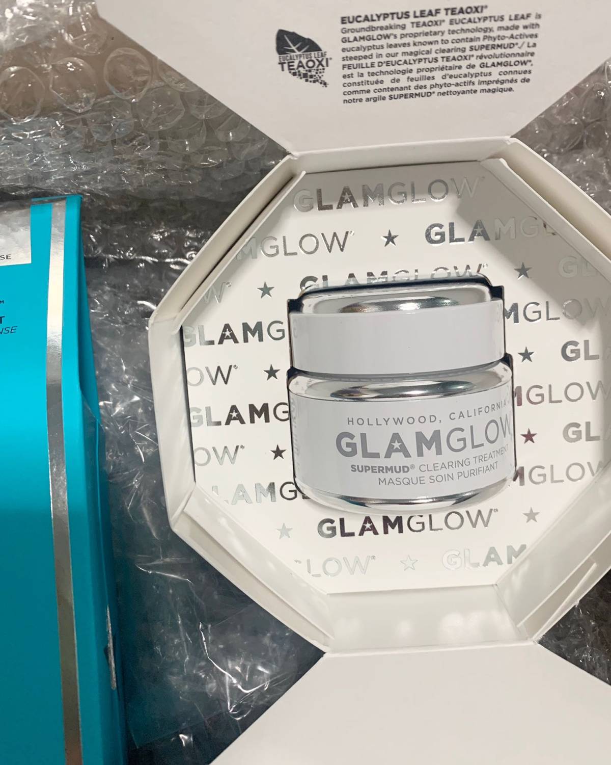 开箱！GLAMGLOW 格莱魅白罐 种草很久的发光面膜  好