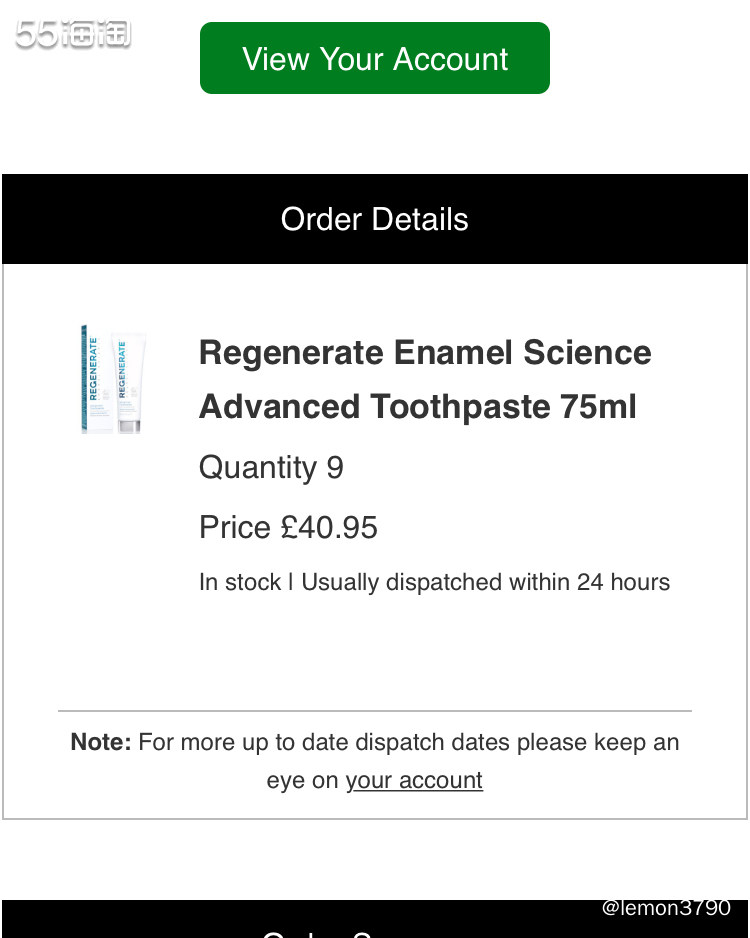 Regenerate牙膏赶紧安排上➡️  Regenerat
